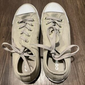 Tan Converse